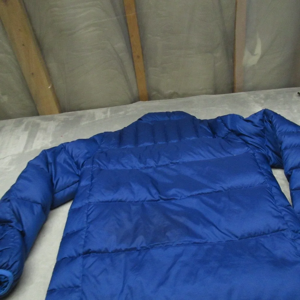 REI Down Jacket Boys‎ XL 18 Blue Full Zip Quilted Light Insulated Warm Puffer